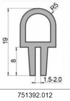 Силиконовый уплотнитель 751392.012