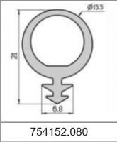 Силиконовый уплотнитель 754152.080